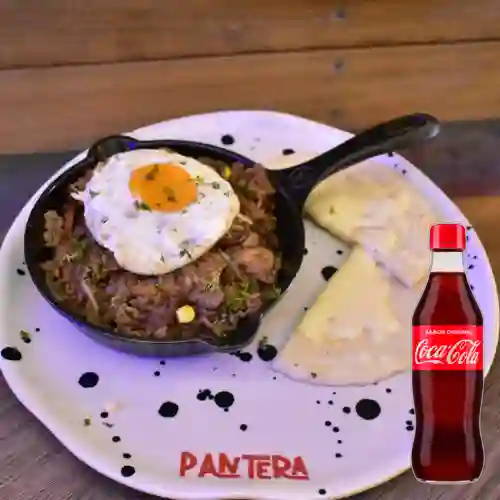 Combo Calentado Pantera +Cocacola Orig 350ml