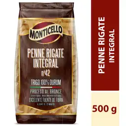 Monticello Pasta Penne Rigate Integral 500 g