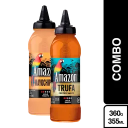 Combo Amazon Salsa Picante Mayonesa Chipotle + Picante Trufa