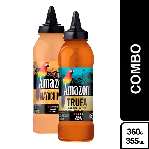 Combo Amazon Salsa Picante Mayonesa Chipotle + Picante Trufa