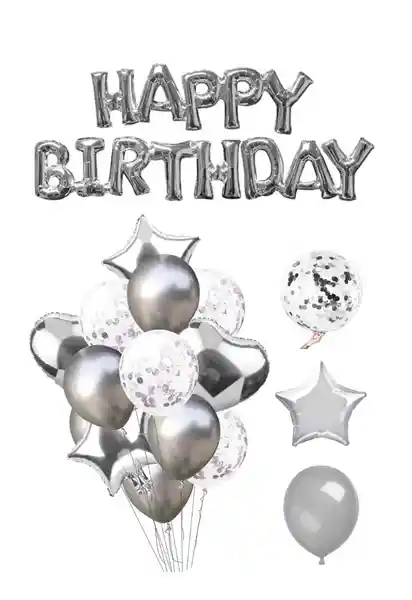 Gocemax Kit Decorativo Happy Birthday