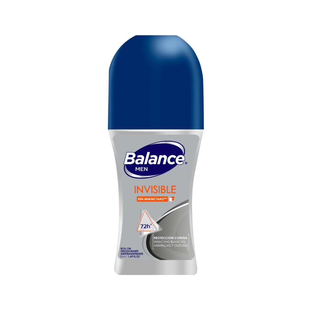 Desodorante Balance Roll On Invisible Hombre 50Ml