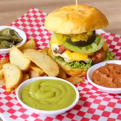 Hamburguesa Mexicana
