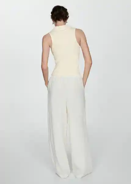 Top Ali Crudo Talla XL Mujer Mango