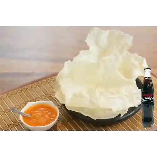 Combo Carantanta con Hogao + Coca Cola Zero 350 ml