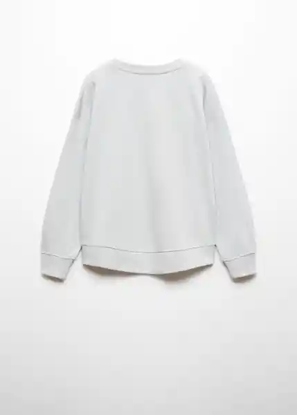 Buzo Sudadera Dublini Celeste Talla 12 Niña Mango