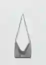 Bolso P Suna Plata Talla 99 Mujer Mango