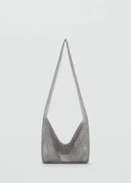 Bolso P Suna Plata Talla 99 Mujer Mango