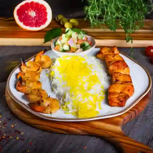 Shrimp Salmon