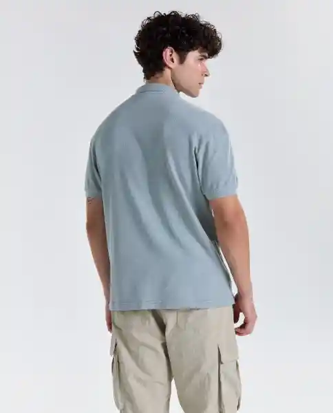 Polo Hombre Gris Talla L 809G009_GRI154704 Americanino