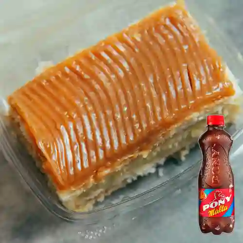 Combo Milhojas de Arequipe + Pony Malta 330 ml