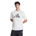 Adidas Camiseta C Camo Logo T Manga Corta Hombre Blanco Talla M
