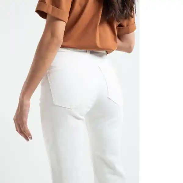 Pantalón Polen Mujer Crudo Cannoli Claro 12 532E323 Naf Naf