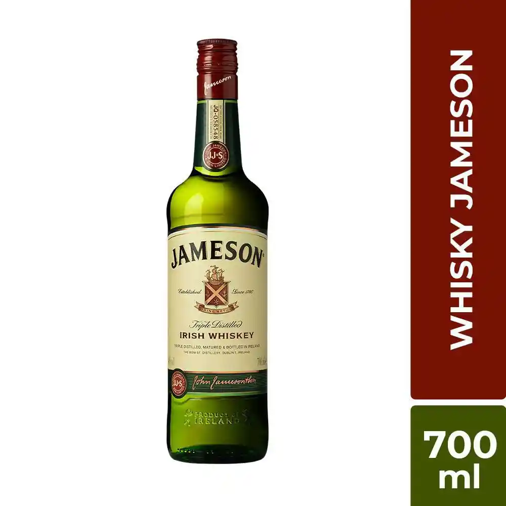 Jameson Irish Whiskey Whisky Standard