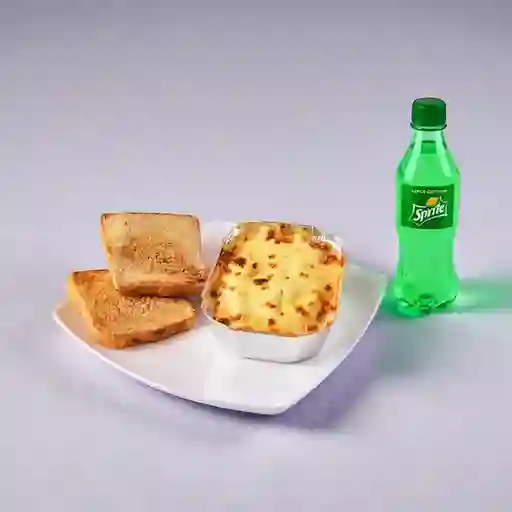 Combo Lasagna Personal + Sprite 250 ml
