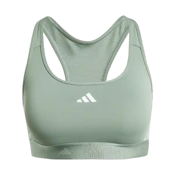 Adidas Top Pwr Ms Hyglm Entrenamiento Mujer Verde Talla LCD