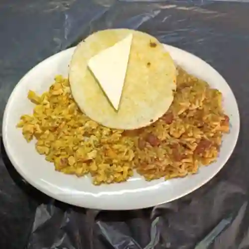 Calentado con Huevos