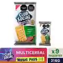  Club Social Galletas Integrales Multicerales