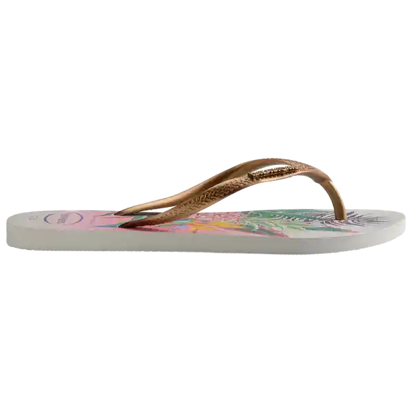 Sandalias Slim Tropical Blanco Talla 38 4122111 Havaianas