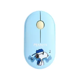 Mouse Inalámbrico Silencioso Snoopy Life Azul E160 Miniso