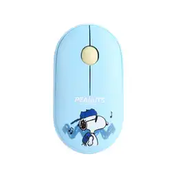 Mouse Inalámbrico Silencioso Snoopy Life Azul E160 Miniso