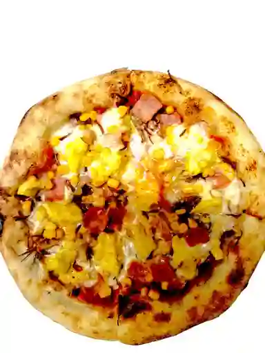 Pizza pollo miel mostaza personal 24 cm