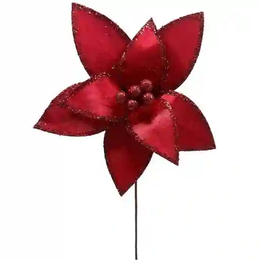 Flor Ponsetia Rojo 8P 28 cm 831-Amx006-2534A Finlandek