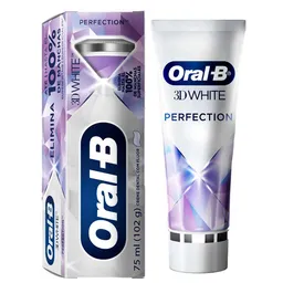 Crema Dental con Flúor Oral-B 3D White Perfection 75ml