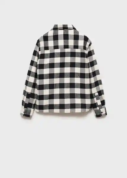 Camisa Felipe Negro Talla 12 Niños Mango