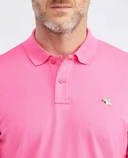 Camiseta Polo Rosa Fandango Oscuro T. M 1111132064590 Chevignon