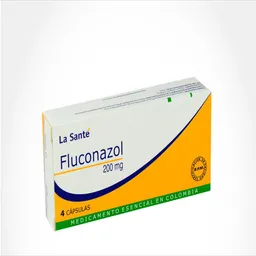 La Santé Fluconazol (200 mg) 4 Cápsulas