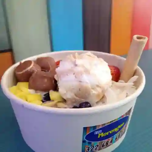 Fruti Merengue con Helado