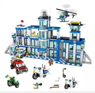 Zuru Inc Set de Construcción Máx Estación de Policía