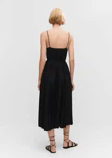 Vestido Fortuny5 Negro Talla XS Mujer Mango