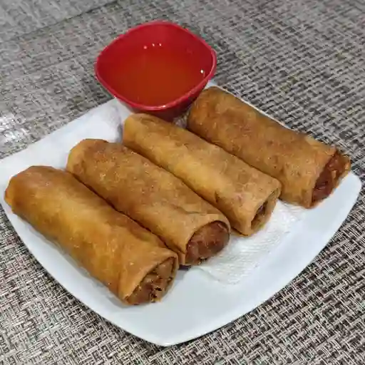 Porción de Lumpia. (4 Unidades)