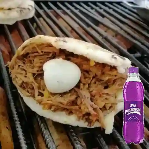 Combo Ropa Vieja + Uva Postobon 250 ml
