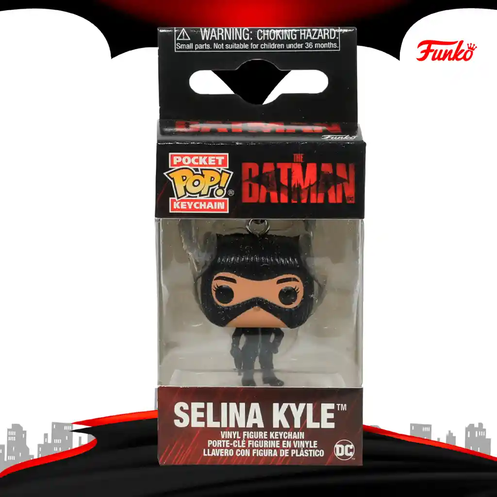 Funko Pop! Llavero The Batman Selina Kyle