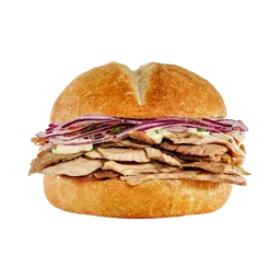 Sánguche Lechón a la Leña
