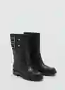 Botines Coro Negro Talla 37 Mujer Mango