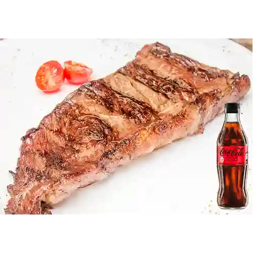 Combo Punta de Anca + Coca Cola Sin Azúcar 300ML