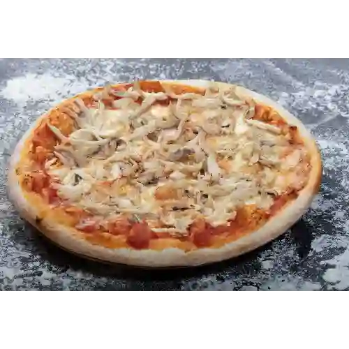 Pizza Pollo con Chanpiñones Mediana