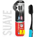 Cepillo de Dientes Colgate Slim Soft Carbón Suave x 2 Und
