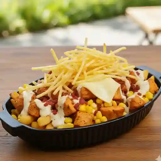 Papa francesa chicken bacon