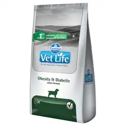 Vet Life Alimento para Perro Obeso y Diabetico