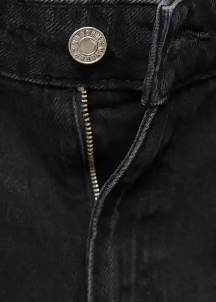 Jean Danila Tejano Negro Talla 42 Mujer Mango