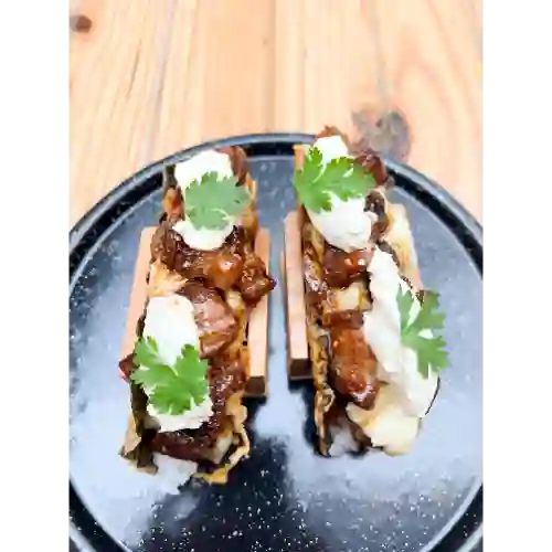 Sushi Tacos Chicharrón