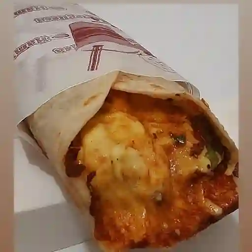 Burrito Tocineta y Pollo