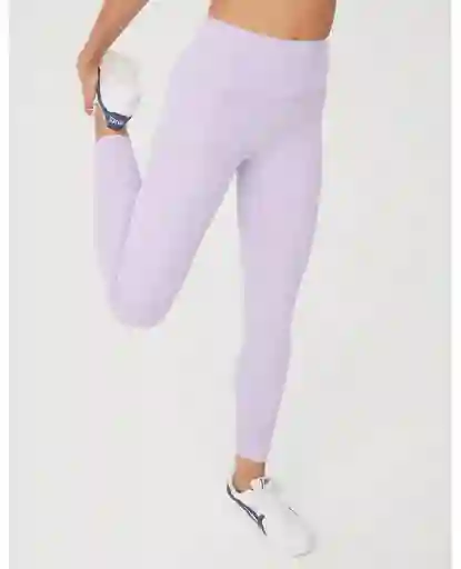 Leggings Aerie Color Morado Talla LG REGULAR American Eagle