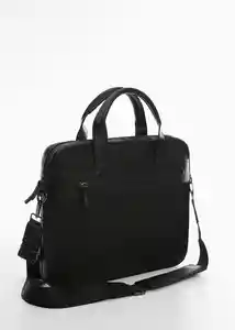 Bolso Brasilia Color Negro Hombre Mango