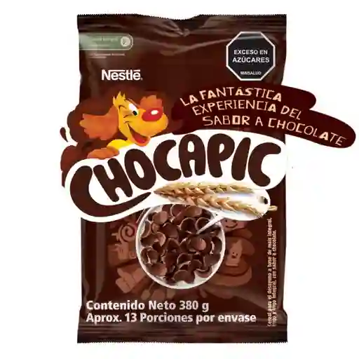 Nestlé Cereal CHOCAPIC con sabor a chocolate x 380g